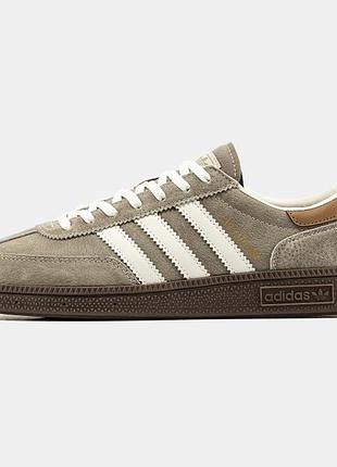 Мужские кроссовки adidas spezial beige white / smb+ 🔗