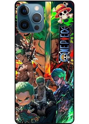 Силіконовий чохол one piece великий куш для xiaomi samsung motorola nokia iphone zte vivo oppo realme zoro roronoa 01