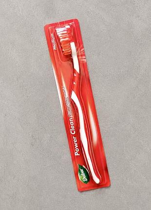 Dabur power clean зубна щітка середня (medium), 1 шт