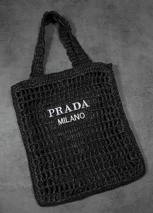 Сумка плетена prada 7