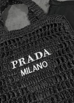 Сумка плетена prada 8