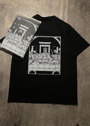 Футболка oversize “last supper” black