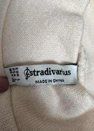 Кофта stradivarius розмір l укорочена бежева 3