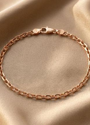 Браслет-ланцюжок "rose gold"
