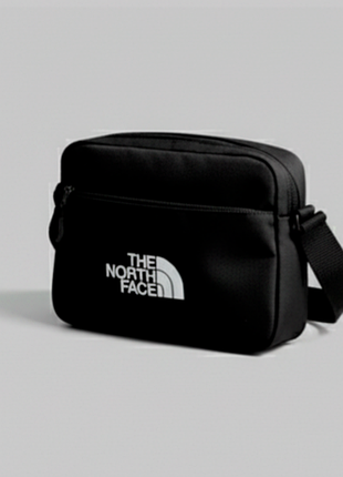 Барсетка чорна the north face, сумка спорт маленька тнф 5