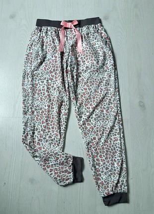 Плюшевые пижамные штаны женские р xl