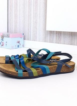 Босоніжки шкіряні сандалії натуральні moshulu, натуральна шкіра.