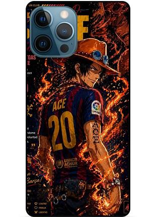 Силіконовий чохол one piece великий куш для xiaomi samsung motorola nokia iphone zte vivo oppo realme ace portgas ейс портгас