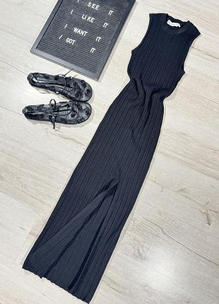 Сукня в рубчик bershka