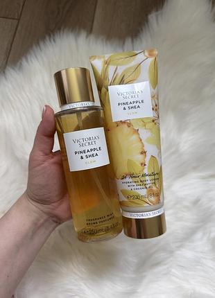 Набір спрей і лосьйон pinapple and shea