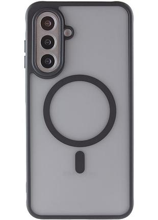 Чохол-накладка tpu bloom з magsafe для samsung galaxy a17 4g/5g стильний та міцний захист black