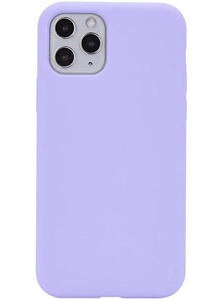 Силіконовий чохол silicone case full protective для apple iphone 11 pro max, захисна накладка dasheen