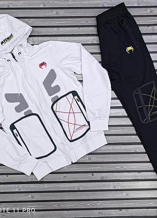 Спортивный костюм venum с капишоном ластик xl