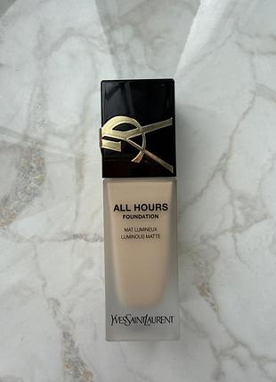 Yves saint laurent all hours foundation новий, не підійшов відтінок , ln4