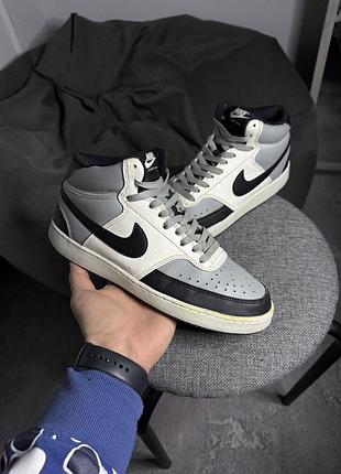 Кросівки nike court vision mid 43 27.5 кроссовки найк корт
