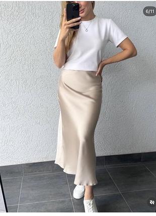 Спідниця шовкова
