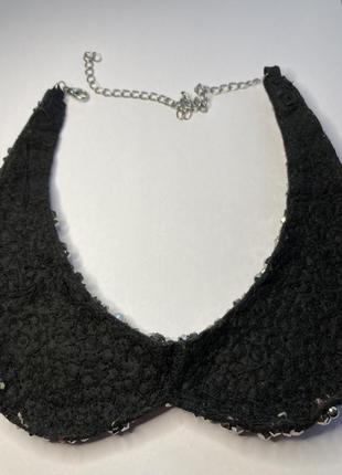 Съёмный воротник. чешское стекло