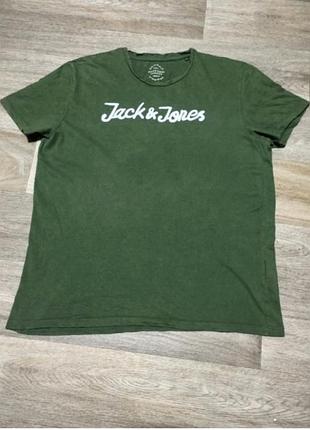 Мужская футболка jack & jones с принтом , размер xl