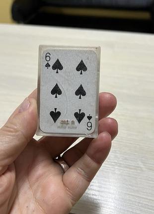 Игральные маленькие карты