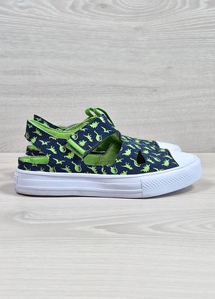 Детские закрытые сандалии на липучке converse all star оригинал, размер 35