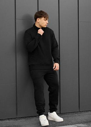 Зимний спортивный костюм staff tap black fleece