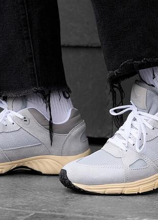 Молодежные кроссовки серого цвета staff gray