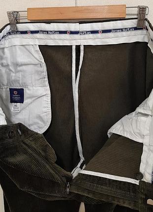 Вельветовые мужские брюки-чиносы большого размера james holton, 100% cotton р. 56-58 3