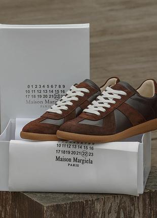 Мужские кроссовки maison margiela brown