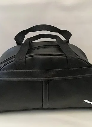 Спортивна шкіряна фітнес сумка puma сумка чоловіча жіноча пума сумки спортивні сумка для подорожей тренувань пума