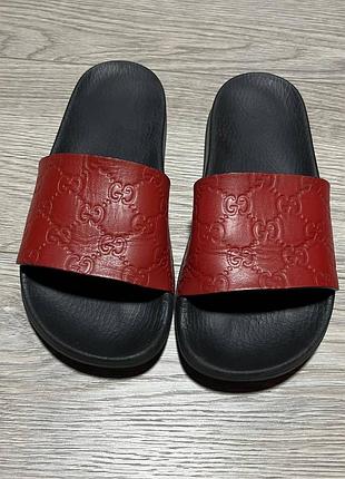 Gucci slides тапки гучи