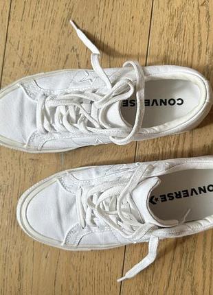 Кеди converse білі