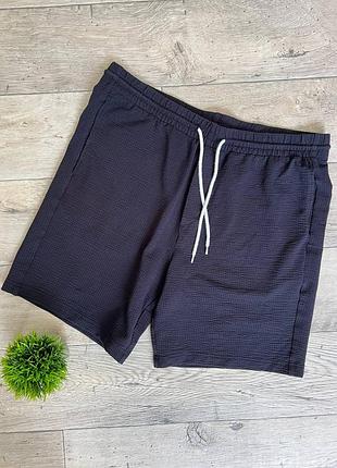 Шорты из вафельного трикотажа h&amp;m regular fit