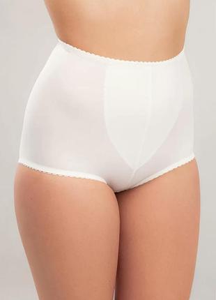 Женские утягивающие трусы больших размеров (до 6xl) белый, 6xl