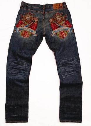 Джинси christian audigier y2k джинсы. як ed hardy carhartt wip corteiz stussy evisu true religion balenciaga gucci rick owens philipp plein