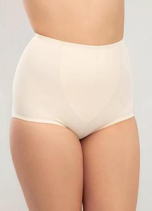 Женские утягивающие трусы больших размеров (до 6xl) шампань, l