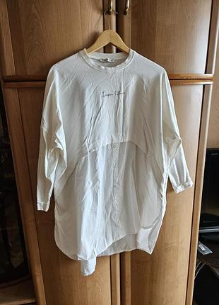 Длинный свитшот туника рубашка 👕 ххл