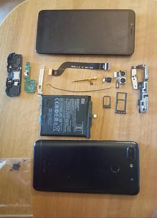 Запчастини xiaomi redmi 6 m1804c3dg / 6a (black, gold)