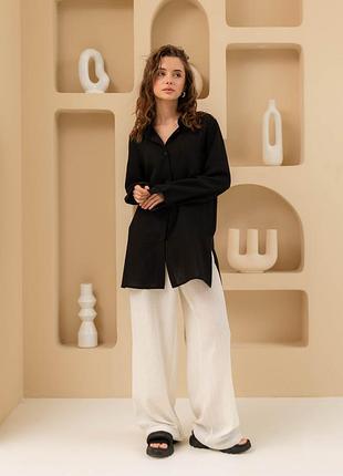 Білі широкі штани xxl-3xl