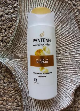 🧳тревел формат 90ml. pantene pro-v active nutri plex intensive repair шампунь для пошкодженого волосся