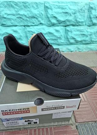 Кросівки повсякденні skechers ingram модель 210281 bbk