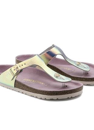 Birkenstock шльопанці 24,5 см шкіряні