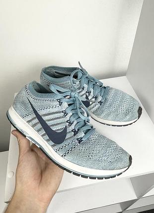 Nike flyknit streak cerulean ( размер 42 ) оригинальные спортивные кроссовки pegasus zoom fly react vapormax running training gym marathon