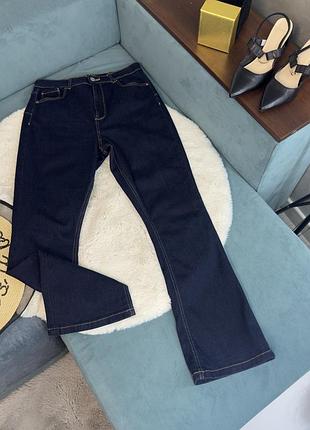 Сині джинси кльош жіночі м-л