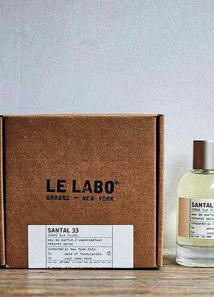 Статусний аромат на літо, освіжаючий, шлейфовий le labo santal 33, сантал ле лабо 33, олд мані, солоний, деревний.