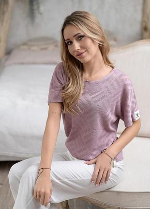 Женская летняя блузка короткий рукав тмm.hajdan, польша 3xl