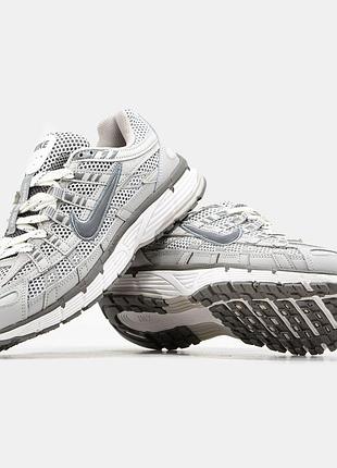 Стильні кросівки nike p-6000 light gray