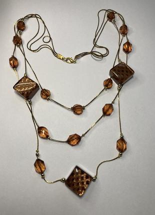 Трирядні намисто