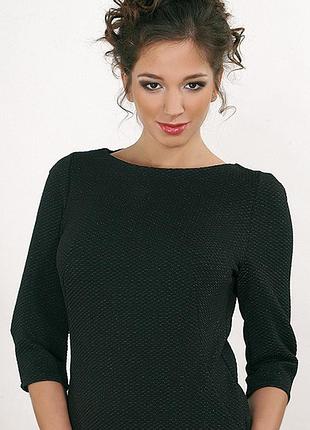 Lora чёрная блузка рукав 3/4 тмviolana, польша m
