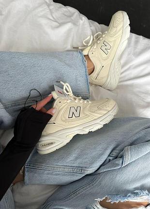Бежевые кроссовки new balance 530 beige leather х нью беланс 40