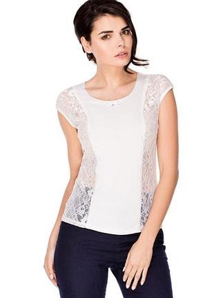 Laurel белая кружевная блузка без рукава тмviolana, польша 2xl